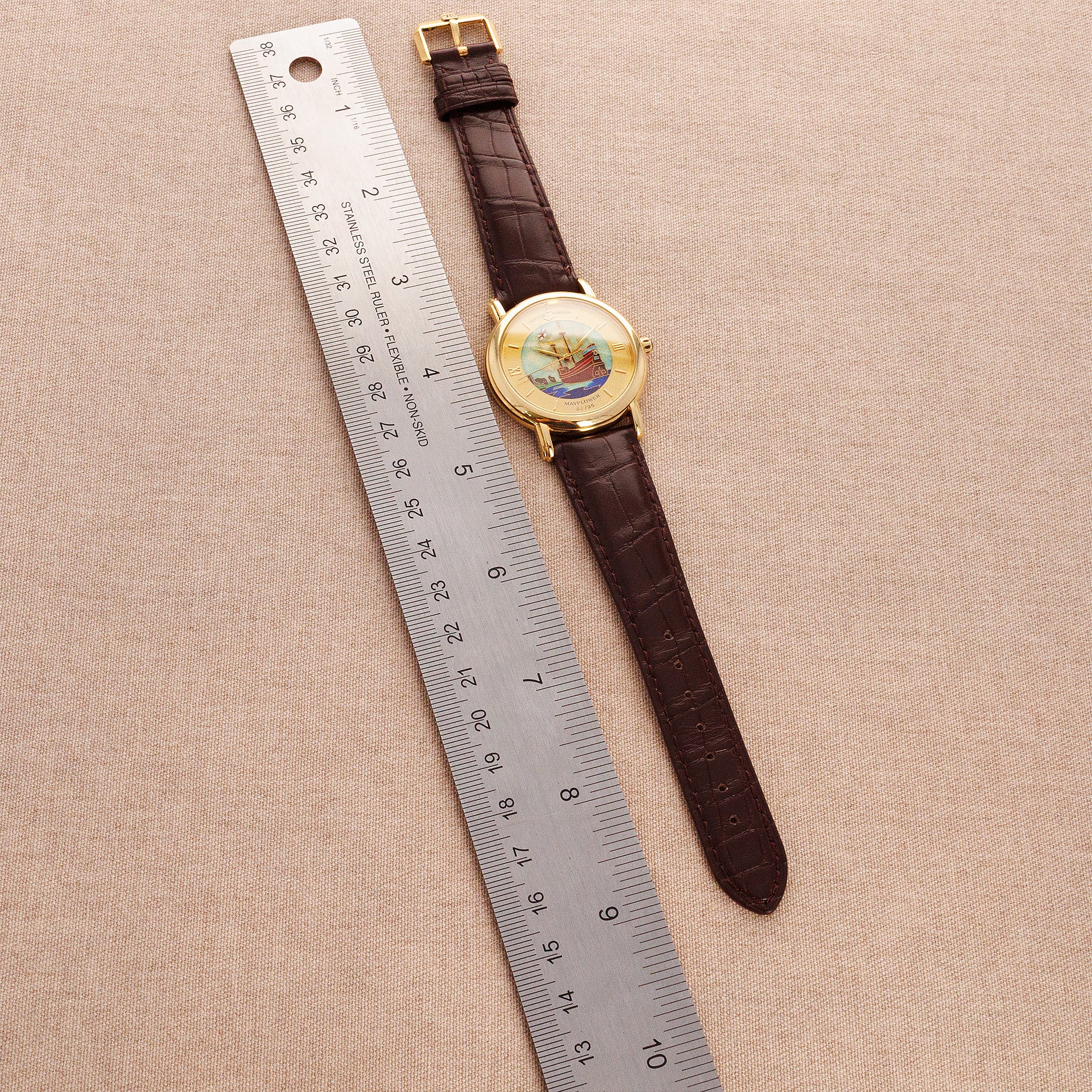 Ulysse Nardin Yellow Gold San Marco Enamel Watch Ref. 131-77-9 - Image 6