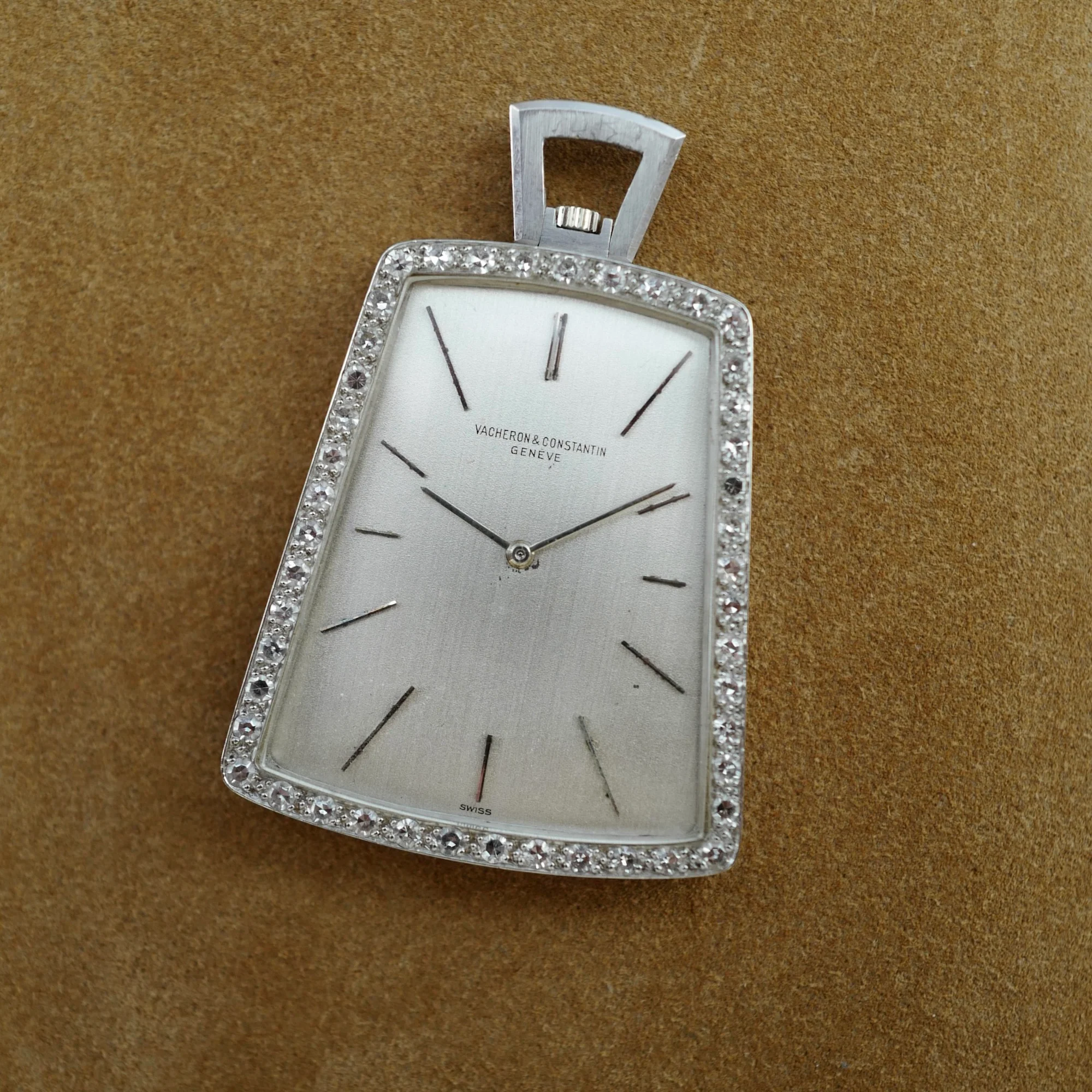 Vacheron Constantin White Gold Pocket Watch - Image 3